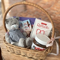 Корзинка з ведмедиком та солощами